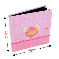 Uykucu Bebek Anı Defteri - Beyaz Kalem Hediyeli - 5