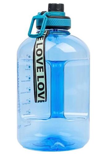 Valletta VLT1264 2,5lt Winta Mavi Motivasyonlu Sporcu Su Matarası Çantalı - VALLETTA (1)