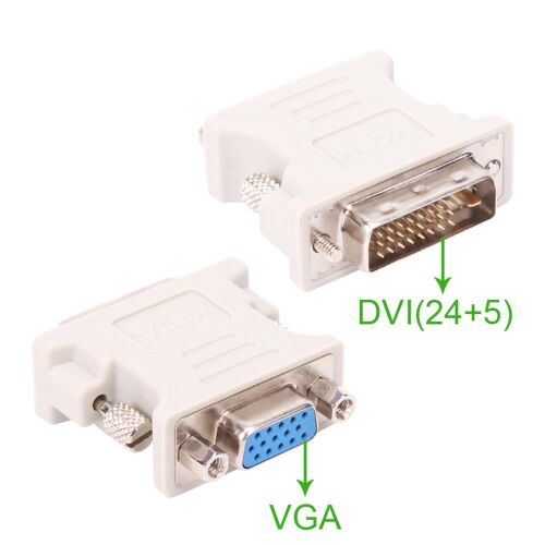 Vcom CA301 Dvi 24+5 Erkek To Vga Dişi Dönüştürücü - 1