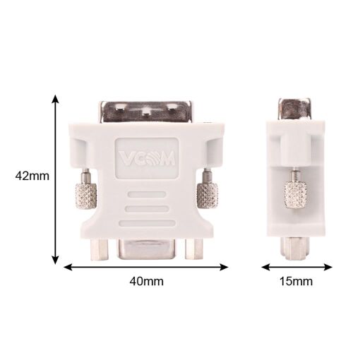 Vcom CA301 Dvi 24+5 Erkek To Vga Dişi Dönüştürücü - 2