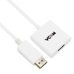 Vcom CG601-0.15 Beyaz Display Port Erkek To Hdmi Dişi Dönüştürücü - 1