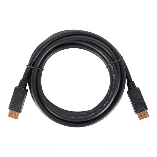 Vcom CG631-1.8 Siyah 1.8MT 1.2V Dp-M-Dp-M Kablo - 2