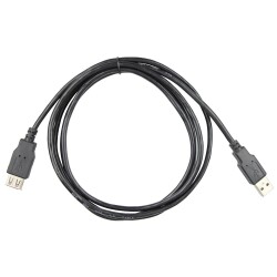 Vcom CU202-B-1.8 Siyah 1.8MT Usb 2.0 Uzatma Kablosu - 2