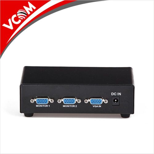 Vcom DD132 1-2 Port 350MHZ Metal Vga Splitter - 2