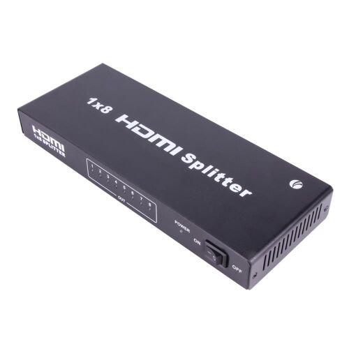 Vcom DD418A 1-8 Port 1.4V 3D Metal Hdmi Splitter - VCOM