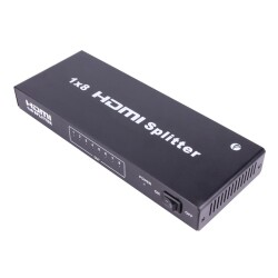 Vcom DD418A 1-8 Port 1.4V 3D Metal Hdmi Splitter - 1