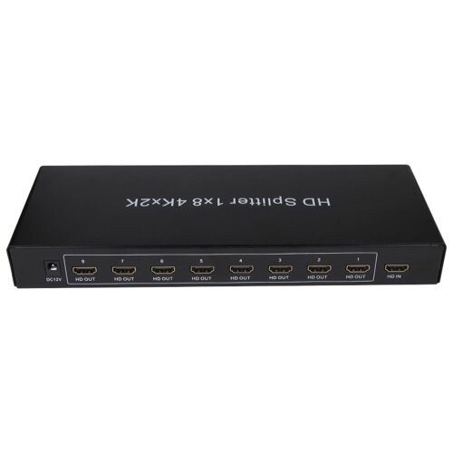Vcom DD448 1-8 Port 1.4V 4k@30hz Metal Hdmi Splitter - VCOM (1)