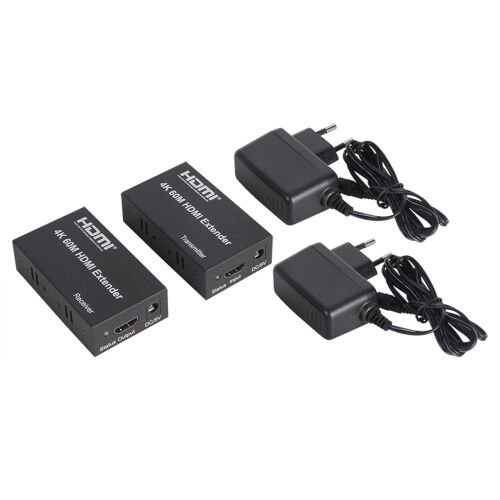 Vcom DD471 Hdmi RJ45 4K@30HZ Extender Metal 60m Uzatıcı - VCOM