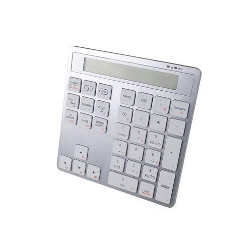 Vcom DK513-Silver Bluetooth 5.0 + 2.4G Masa Üstü Hesap Makinesi - VCOM