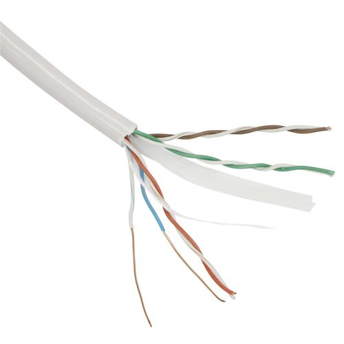 Vcom NC614-100 Utp Ca6 23 AWG 0.57CCA 100MT Gri Kablo - 1