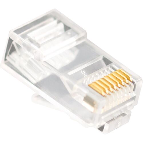Vcom NM006 20li Plastik RJ45 8P8C Cat6-UTP-RJ45-3u Konnektör - VCOM