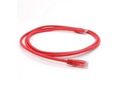 Vcom NP611B-R-15.0 Cat6 15.0MT Kırmızı Utp Patch Kablo - 2