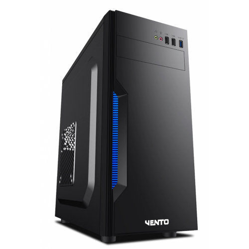 VENTO TA-K61 Mid Tower, Peak 500W Siyah, ATX Kurumsal KASA - Vento