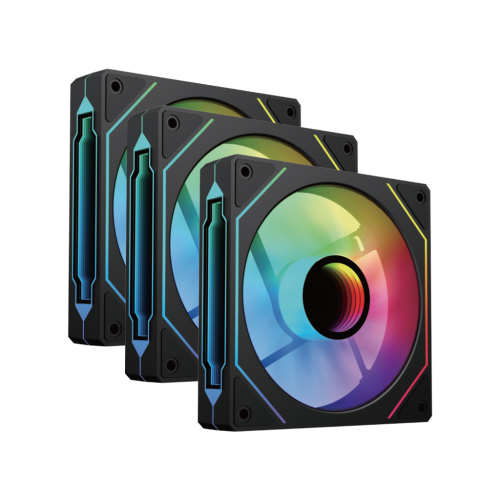 VENTO VF1202FI, 120mm, ARGB, Kasa Fanı, 3-lü Paket - Vento