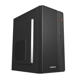 VENTO VS118S Mid Tower, 300W Siyah, ATX Kurumsal KASA - 1