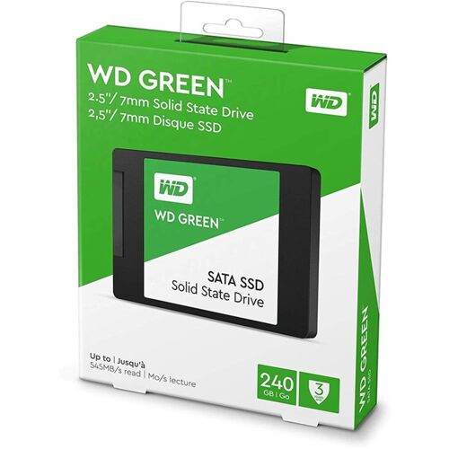 Wd 240GB Green 2.5 545MB-S 3D Nand WDS240G3G0A Harddisk - 2