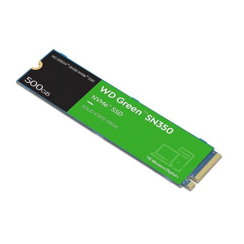 Wd 500Gb Green SN350 WDS500G2G0C PCIe Gen3 x4 Okuma 2400MB – Yazma 1500MB M.2 SSD - 2