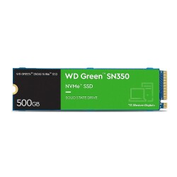 Wd 500Gb Green SN350 WDS500G2G0C PCIe Gen3 x4 Okuma 2400MB – Yazma 1500MB M.2 SSD - 1