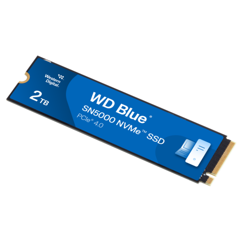 WD Blue SN5000, WDS200T4B0E, 2TB, 5150/4850 Gen4, NVMe PCIe M.2 2280, SSD - Western Digital