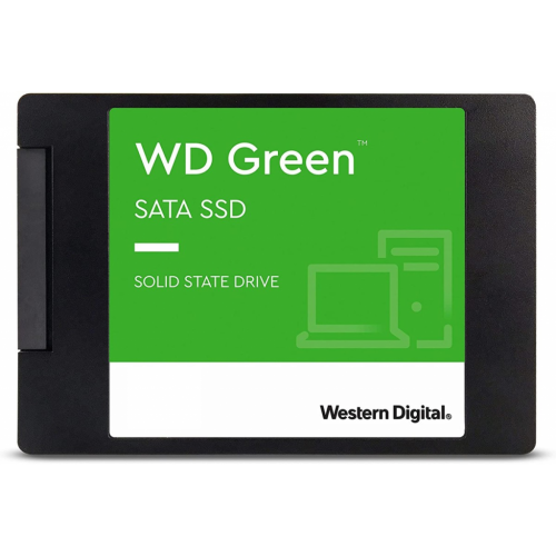 WD Green, WDS480G3G0A, 480GB, 545/465, 3D NAND, 2,5" SATA, SSD - Western Digital