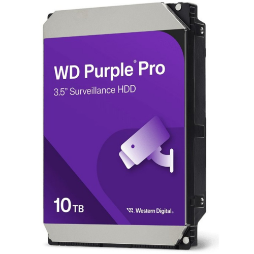 WD PURPLE WD102PURP 3,5" 10TB 512mb, 7200 Rpm, 7/24 Güvenlik HDD (Türkiye Distribütörü Garantili) - Western Digital