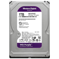 WD PURPLE, WD11PURZ, 3.5" 1TB, 64Mb, 5400 Rpm, 7/24 Güvenlik, HDD (Türkiye Distribütörü Garantili) - 1