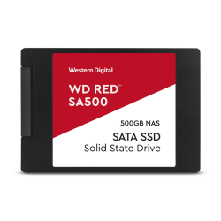 WD Red SA500, WDS500G1R0A, 500GB, 560/530, SERVER ve NAS için Enterprise, 2,5" SATA, SSD - 1
