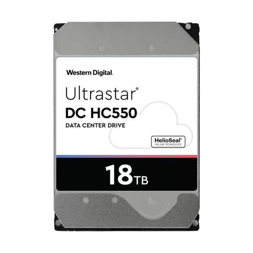 WD ULTRASTAR, WUH721818ALE6L4, 3.5", 18TB, 512Mb, 7200 Rpm, 7/24 Enterprise, DATA CENTER-GÜVENLİK-NAS-SERVER, HDD (DC HC550) (0F38459) (Türkiye Distribütörü Garantili) - Western Digital