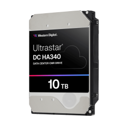 WD ULTRASTAR, WUS721210ALE6L4, 3.5", 10TB, 512Mb, 7200 Rpm, 7/24 Enterprise, DATA CENTER-GÜVENLİK-NAS-SERVER, HDD (DC HA340) (0B47062) (Türkiye Distribütörü Garantili) - 1