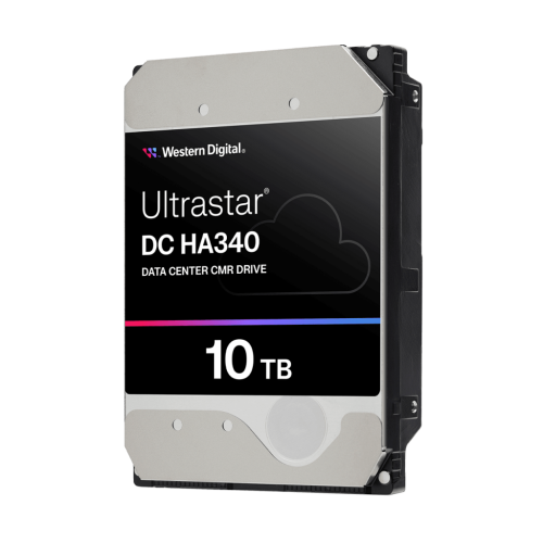 WD ULTRASTAR, WUS721210ALE6L4, 3.5", 10TB, 512Mb, 7200 Rpm, 7/24 Enterprise, DATA CENTER-GÜVENLİK-NAS-SERVER, HDD (DC HA340) (0B47062) (Türkiye Distribütörü Garantili) - Western Digital