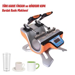 Windsor Kupa Ve Türk Kahve Fincanı Baskı Makinesi - 6