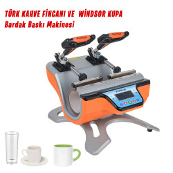 Windsor Kupa Ve Türk Kahve Fincanı Baskı Makinesi - 3