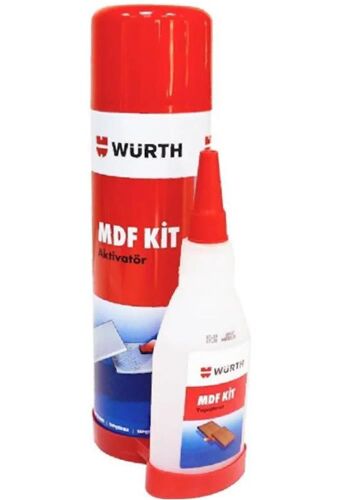 Würth Mdf Kit Aktivatör Hızlı Yapıştırıcı 100 ml+500 ml( 0892100444028 24 ) - WÜRTH