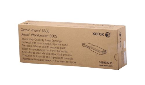 Xerox 106R02235 Phaser 6600-6605 Yüksek Kapasite Yellow Sarı Toner - XEROX