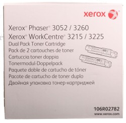 Xerox 106R02782 Phaser 3052-3260- WC 3215-3225 Dual Pack 6.000 Sayfa - 1