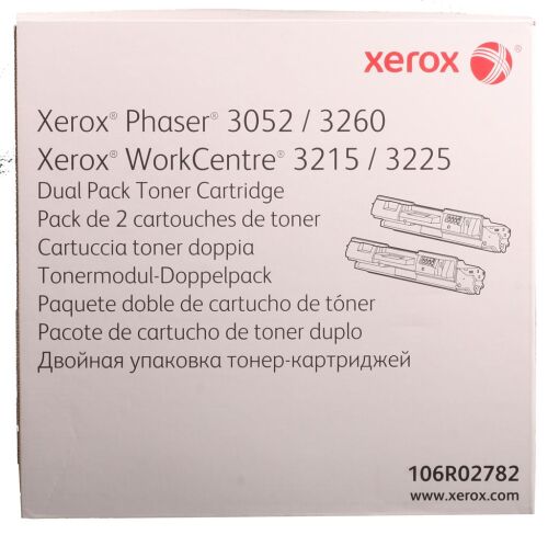 Xerox 106R02782 Phaser 3052-3260- WC 3215-3225 Dual Pack 6.000 Sayfa - XEROX