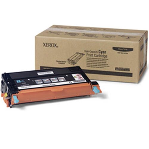 Xerox 113R00723 Phaser 6180-6180MFP Yüksek Kapasite Cyan Mavi Toner 6.000 Sayfa - 1