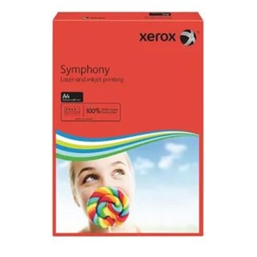 Xerox 3R93954 A4 Symphony Kırmızı 80gr - XEROX