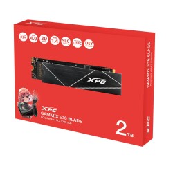 XPG 2TB Gammix S70 Blade 7400MB-s-6800MB-s PCIe Gen4 x4 M.2 2280 Ssd Harddisk - 1