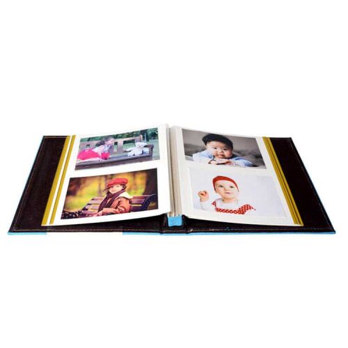 Yapışkanlı 20 Yaprak Deri Fotoğraf Albümü 23x26cm - 3