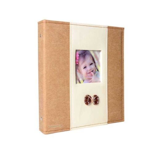 Yapışkanlı 20 Yaprak Deri Fotoğraf Albümü 23x26cm - 6