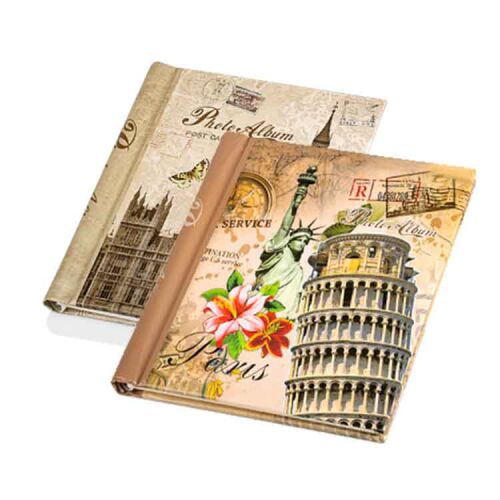 Yapışkanlı 20 Yaprak Nostaljik Fotoğraf Albüm - 24x29cm - OFİSOMİ-T