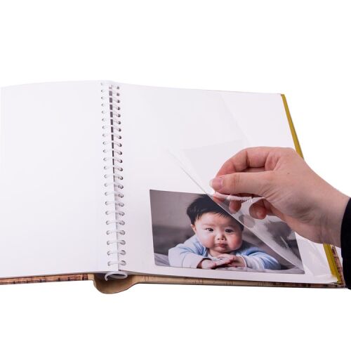 Yapışkanlı 20 Yaprak Nostaljik Fotoğraf Albüm - 24x29cm - 3