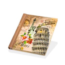 Yapışkanlı 20 Yaprak Nostaljik Fotoğraf Albüm - 24x29cm - 10