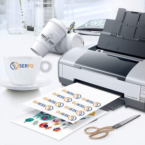 Yapışkanlı İnkjet Yarı Şeffaf Plastik Etiket (20 adet A4) - 3