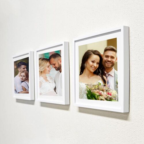 Yapışkanlı Sök Tak Klasik Kare Çerçeveler - 3'lü Paket - 17