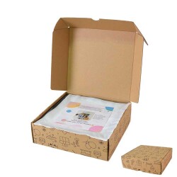 Yapışkanlı Sök Tak Klasik Kare Çerçeveler - 3'lü Paket - 3