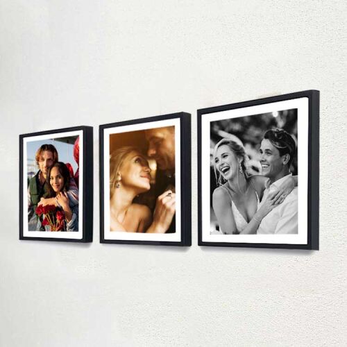 Yapışkanlı Sök Tak Klasik Kare Çerçeveler - 3'lü Paket - 12