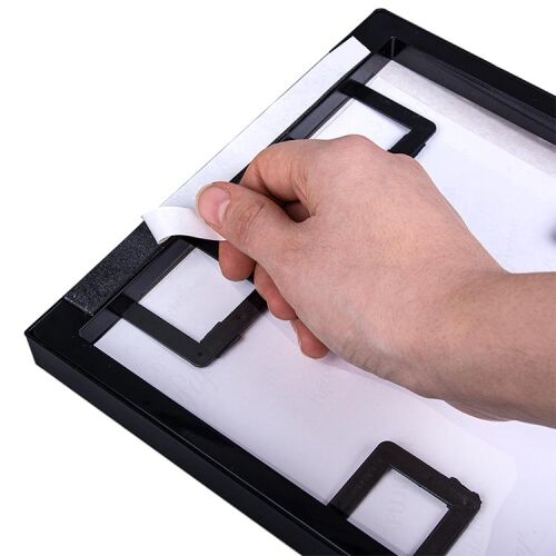 Yapışkanlı Sök Tak Paspartulu Klasik Kare Çerçeveler - 3'lü paket - 6