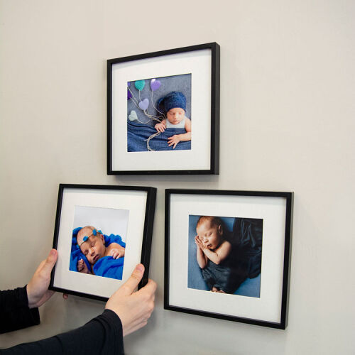 Yapışkanlı Sök Tak Paspartulu Klasik Kare Çerçeveler - 3'lü paket - 29